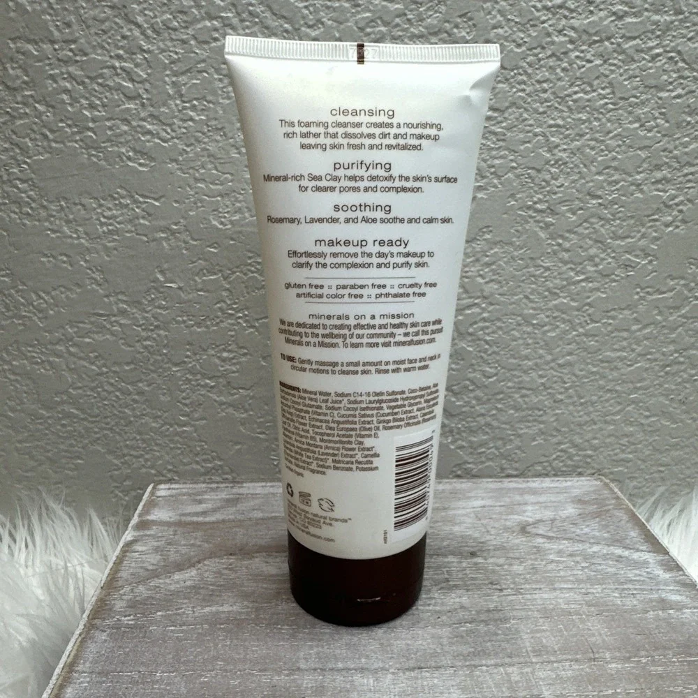 $50 🌙 Mineral Fusion Purifying Gel Cleanser Deep Cleaning 7 oz SEALED